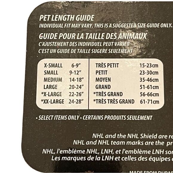 Boston Bruins NHL Officially Licensed Petwear Knit Holiday Dog Sweater XS NWT - Picture 6 of 10